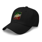 Javid Shah Lion & Sun Dark Edition Hat in Black – left angle view