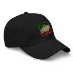 Javid Shah Lion & Sun Dark Edition Hat in Black – right angle view