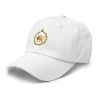 Lion & Sun Hat in White – left angle view