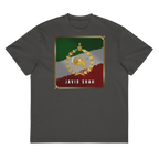 Javid Shah Löwe & Sonne T-Shirt – Dunkle Edition
