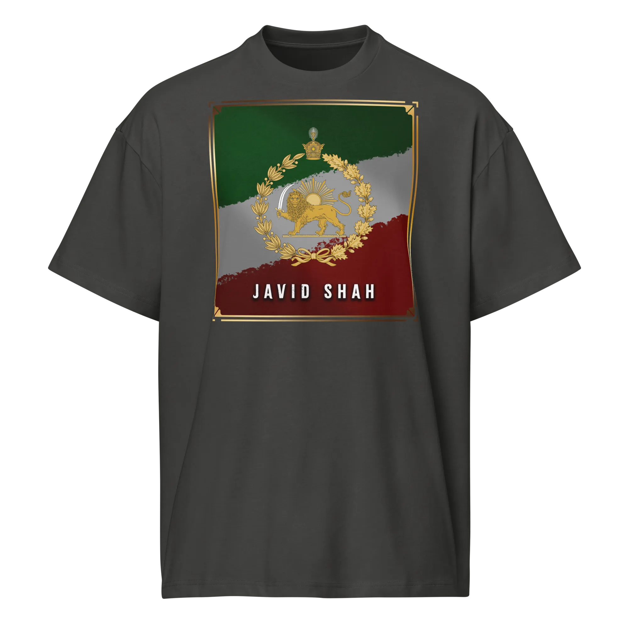 Javid Shah Lion & Sun - Dark edition - Men’s T-shirt