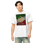 Javid Shah Löwe & Sonne T-Shirt – Dunkle Edition