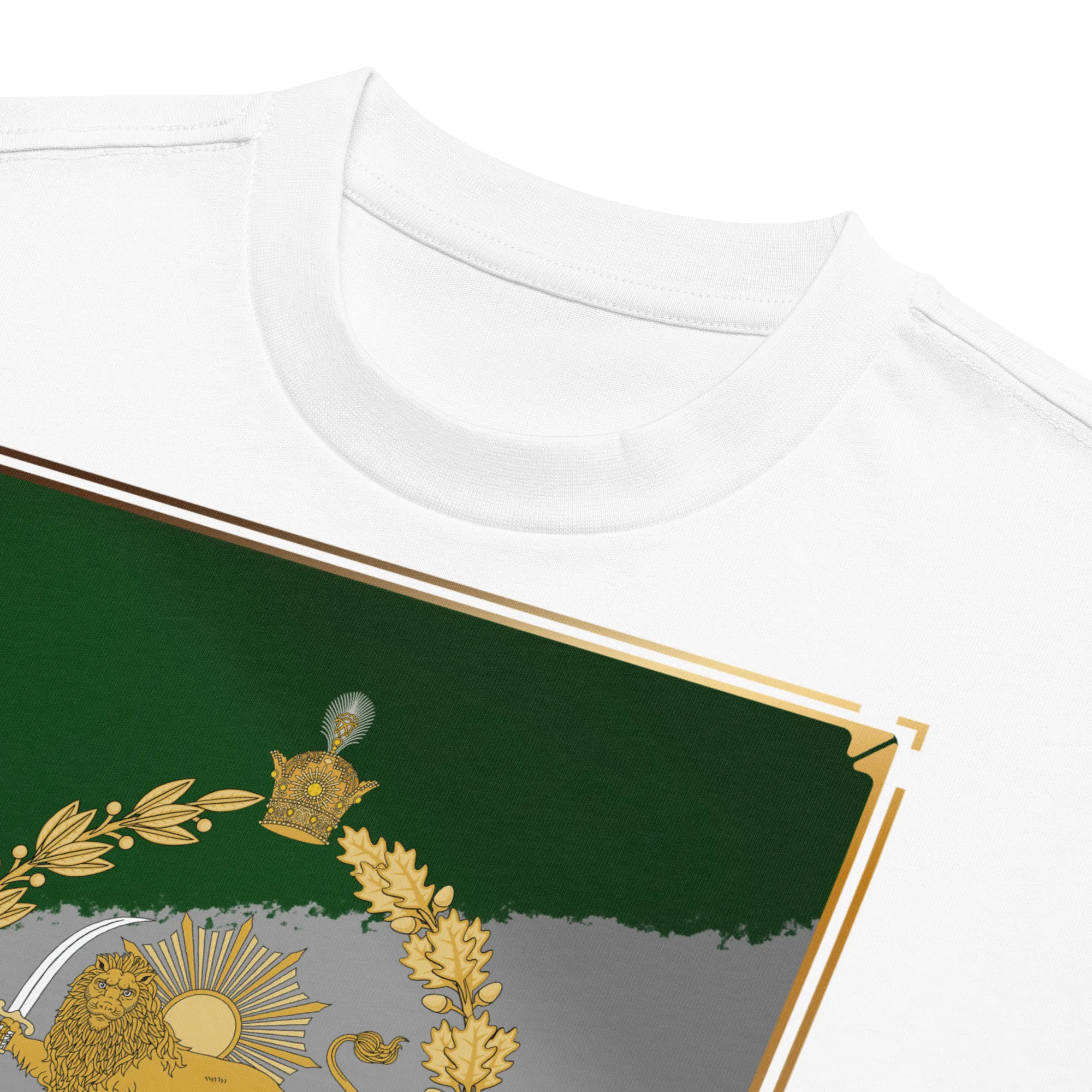 Javid Shah Löwe & Sonne T-Shirt – Dunkle Edition