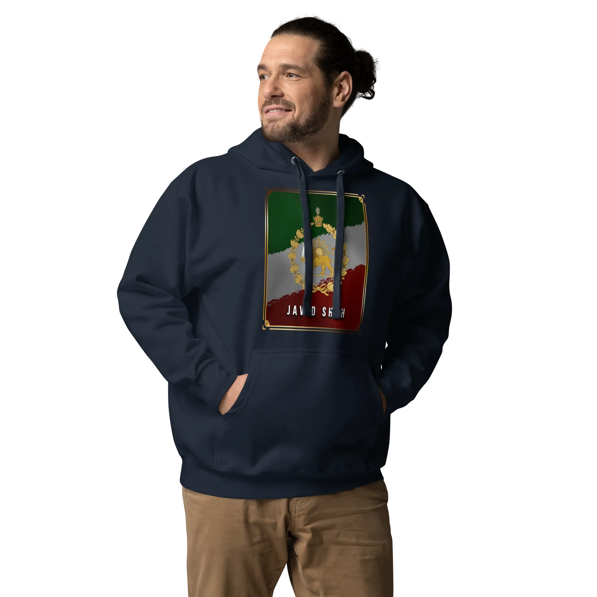 Javid Shah Lion & Sun Hoodie - Dark edition