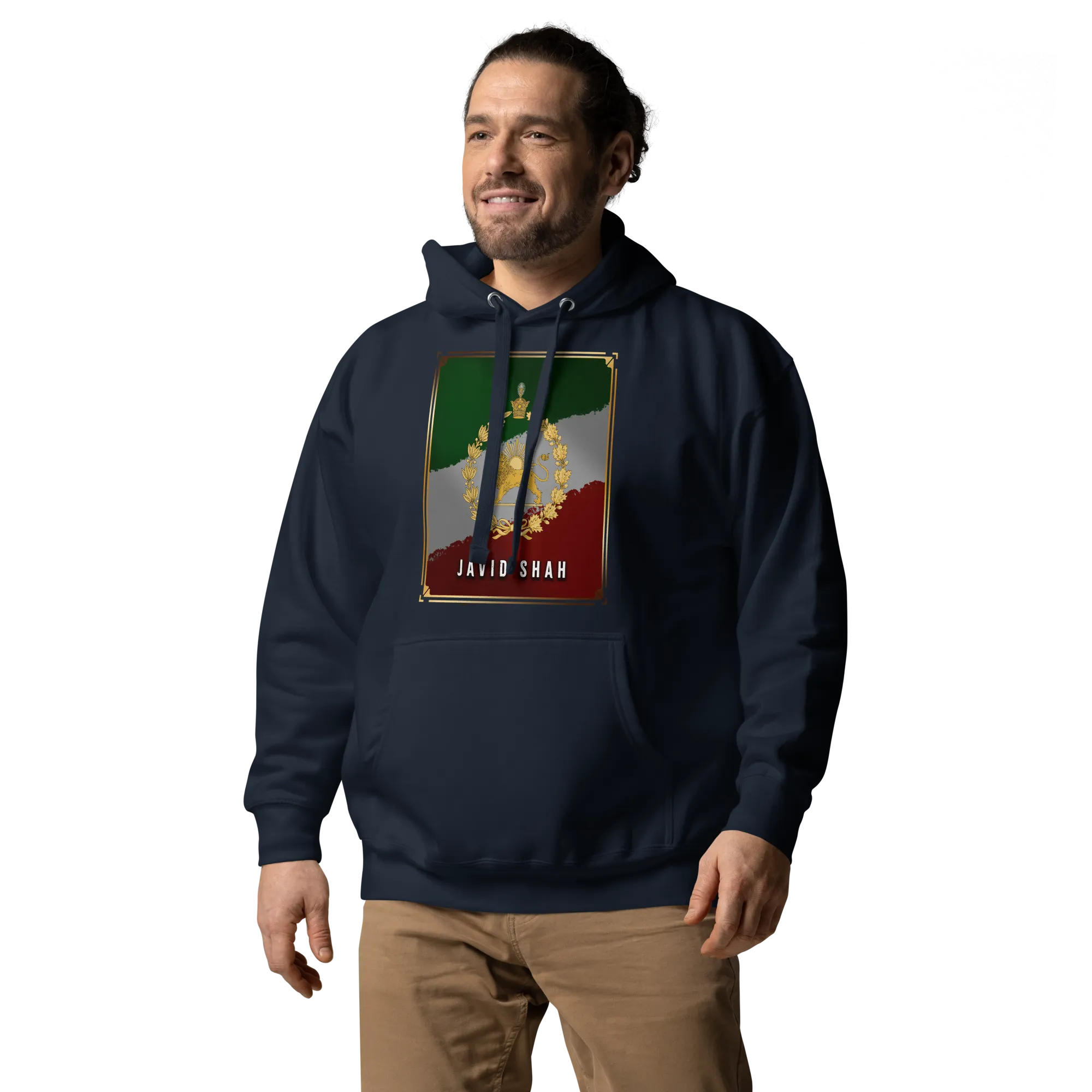 Javid Shah Lion & Sun Hoodie - Dark edition