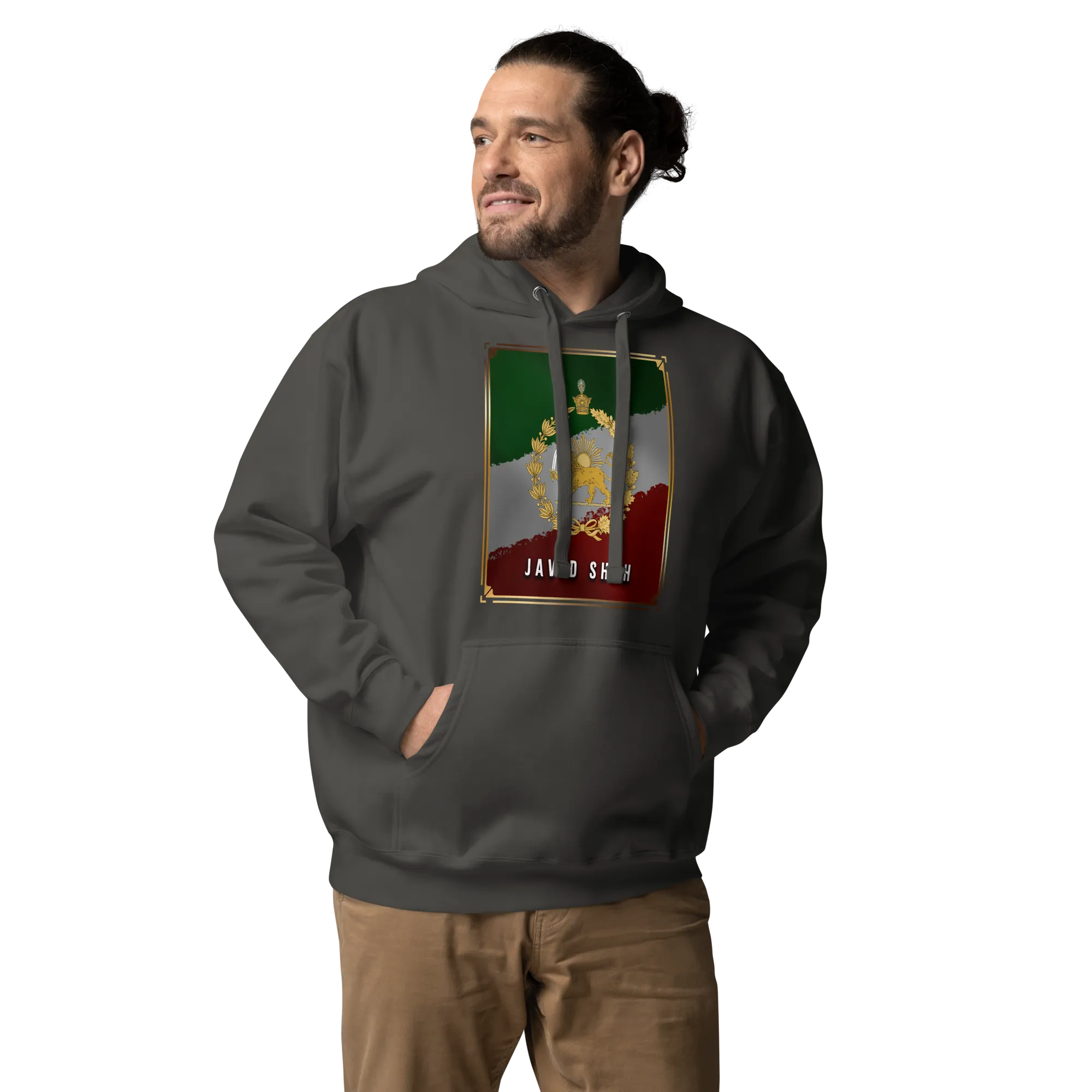 Javid Shah Lion & Sun Hoodie - Dark edition