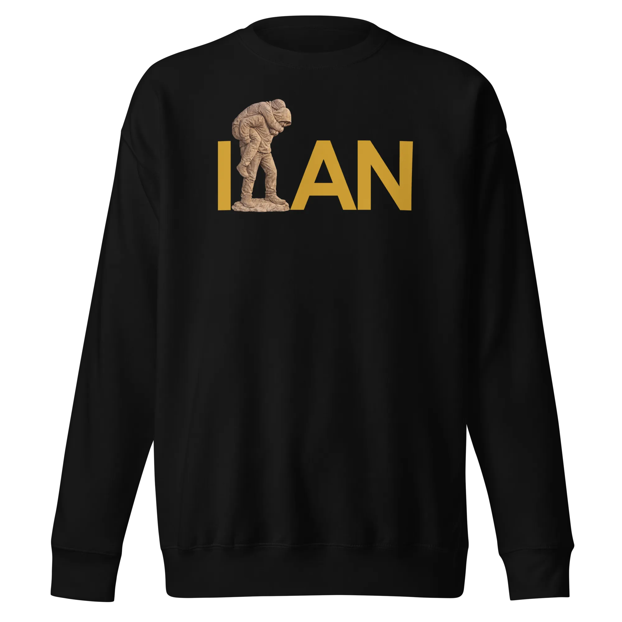 Hamid Mahdavi Javid Nam Sweatshirt in Black – front view