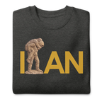 Hamid Mahdavi Javid Nam Sweatshirt in Charcoal Heather – alternate front view