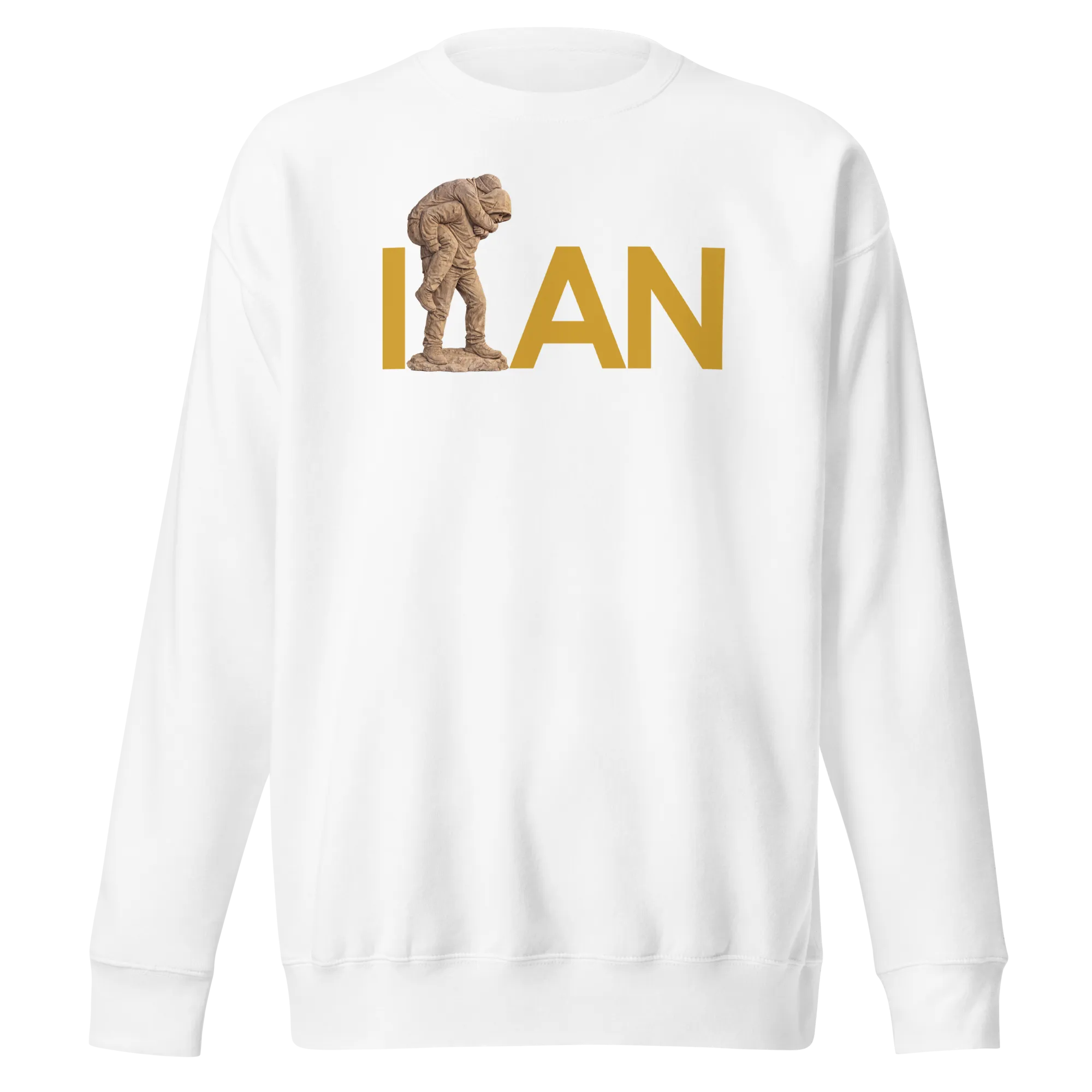 Hamid Mahdavi Javid Nam Sweatshirt in White – front view